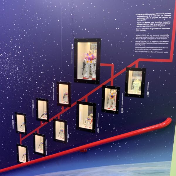 Cette photographie capture l'essence même de l'escalier 3D du Bandai Hobby Store, une réalisation magistrale signée REDHOOD. L'image révèle la transition fluide entre la vision virtuelle et la réalité concrète, témoignant de notre engagement à transcender les frontières de l'aménagement d'espace.