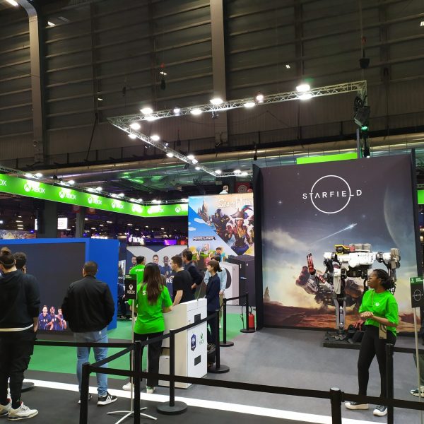 Photographie du stand Xbox pour la Paris Games Week 2022.